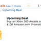 Illustration for article titled Dealzmodo: $100 Xbox 360 at Amazon, More Electronics Deals All Day Long